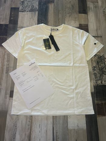 Tshirt stone island blanc M