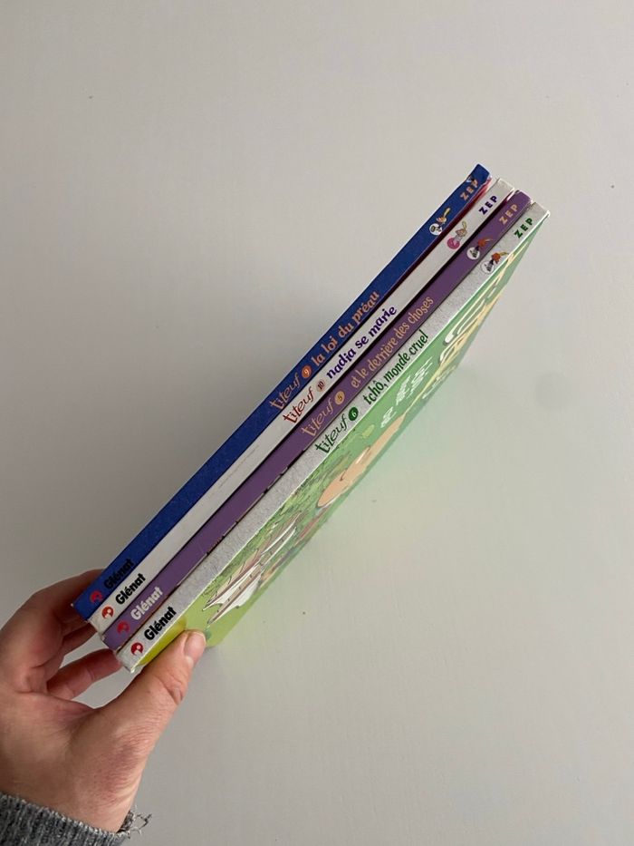 Lot de 4 BD Titeuf - Tomes 5, 6, 9 et 10 - photo numéro 7