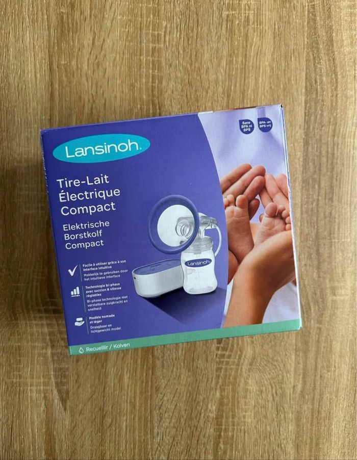 Tire-lait électrique compact • Lansinoh