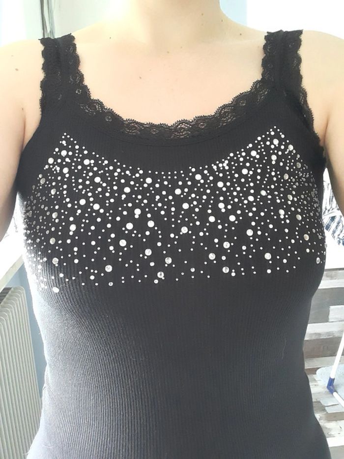 Débardeur à strass