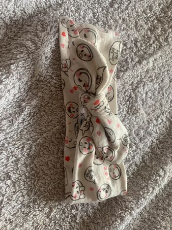 Bandeau bébé fille smiley baby