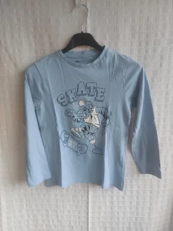 Tee-shirt manches longues Gémo 8 ans