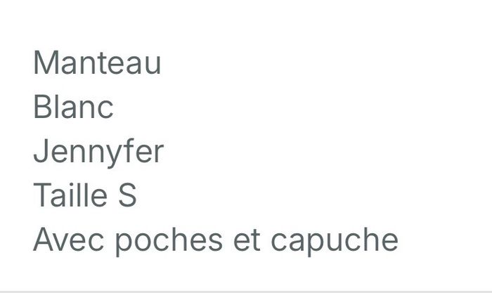 Manteau - photo numéro 10