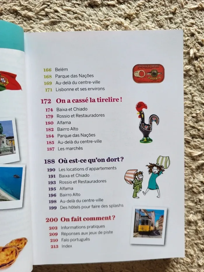 Guide de voyage "Lisbonne, partir en famille" Lonely Planet - avec Livret de jeux et plan - photo numéro 7