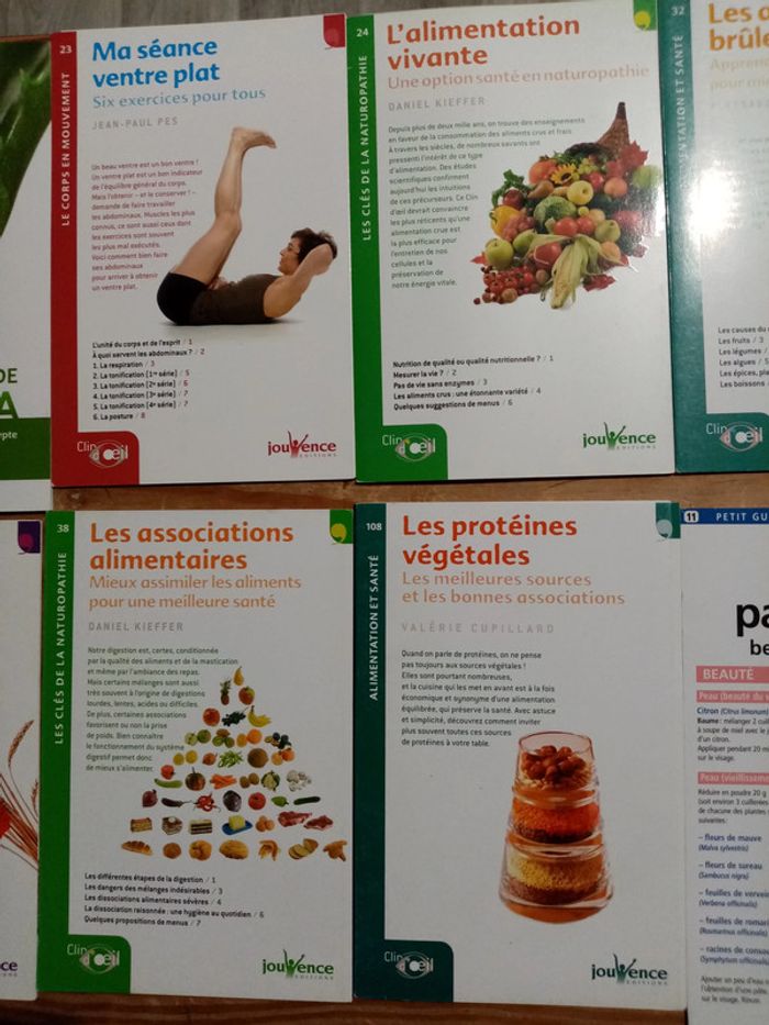Lot livrets santé et bien être - photo numéro 3