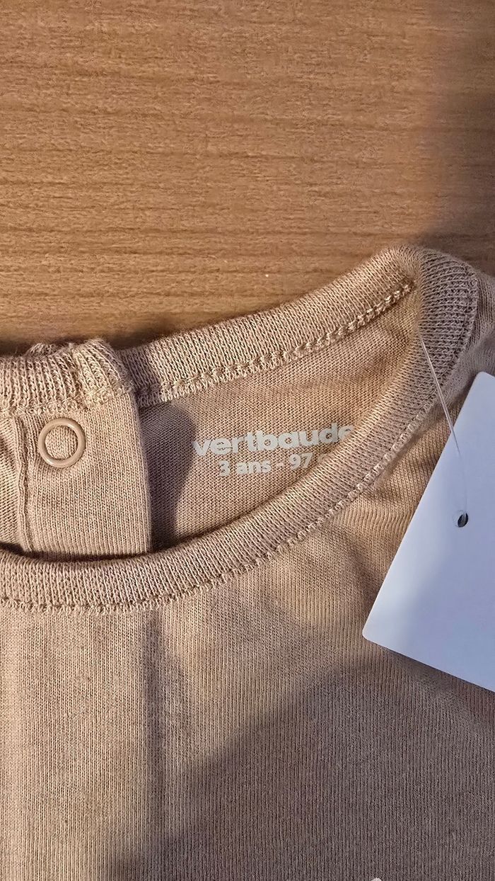 (Neufs non portés)🏷🥰🤩 ensemble teeshirt ml et jeans cargo 3ans garçon 💙🥰🤩 - photo numéro 3