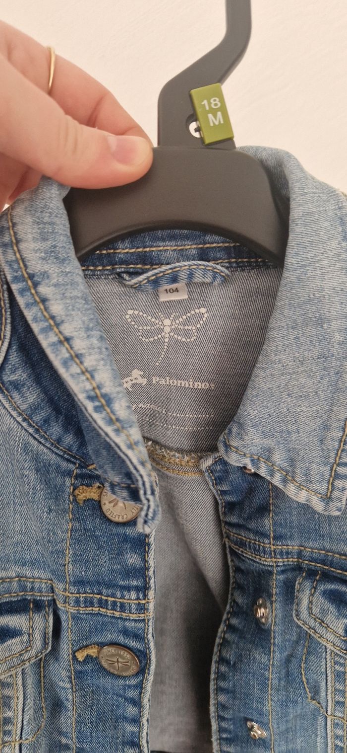 Veste en jean 4 ans - photo numéro 2