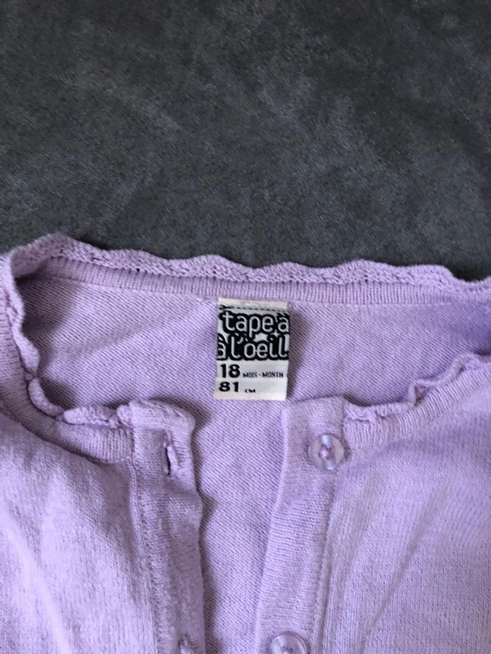 Gilet coloris lila - photo numéro 3