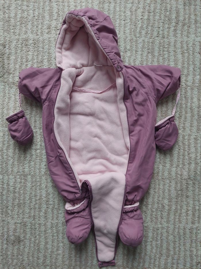 Combi pilote vieux rose - photo numéro 2