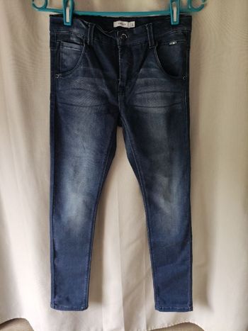 Jean extensible bleu foncé