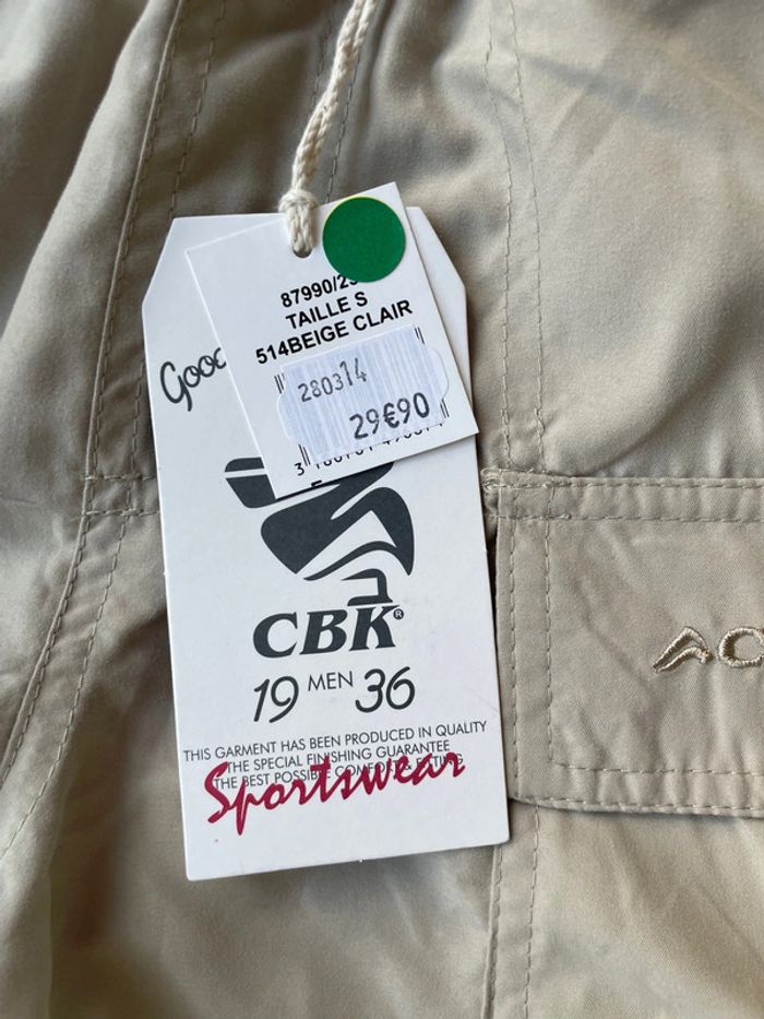 Short beige neuf taille S cbk - photo numéro 2