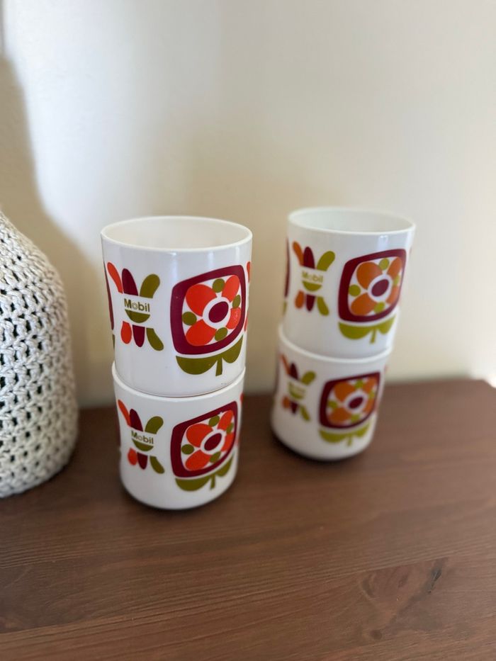 Lot de 4 mugs mobil  - Arcopal - photo numéro 6