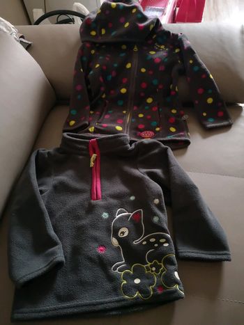 Pull et gilet polaire 2 ans