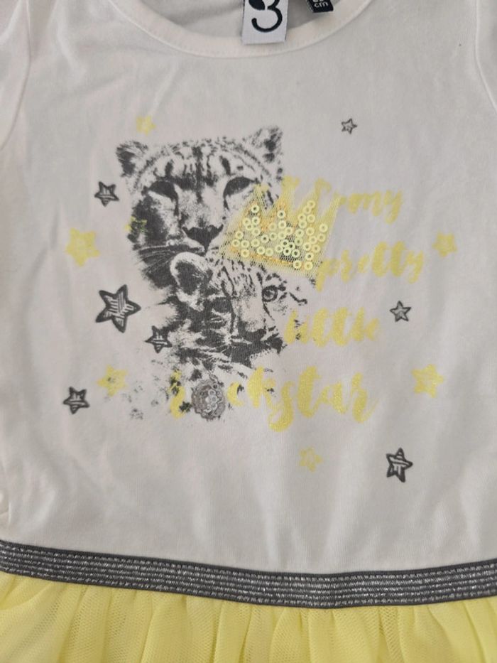 Robe 3/6 mois 3 pommes - photo numéro 3