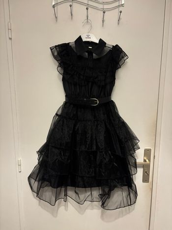 Déguisement Mercredi Addams 10 ans 140 cm