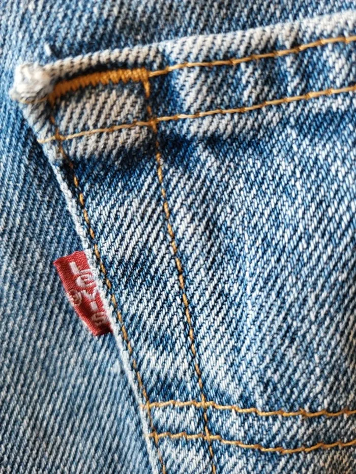 Jean Levi's vintage 535 - 100% coton Made in Canada - photo numéro 10