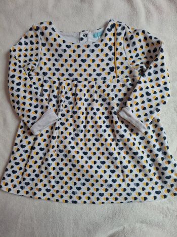 Robe cœur fille Obaibi