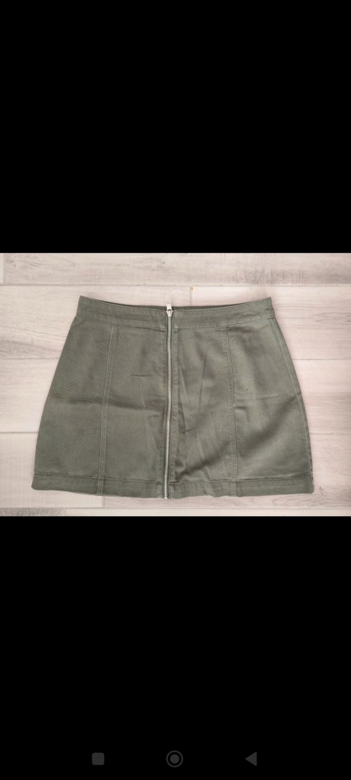 Jupe kaki h&m