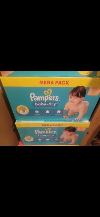 Pampers T3 45€ les 2
