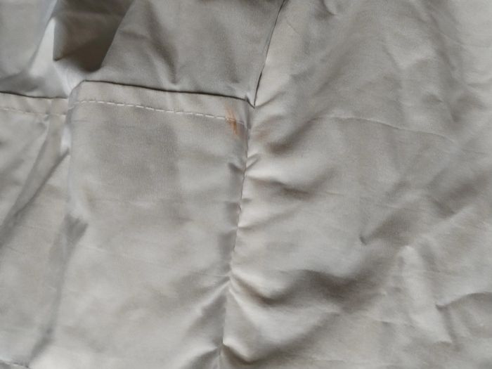 Manteau Everlast blanc à capuche fourrée – Taille M - photo numéro 7