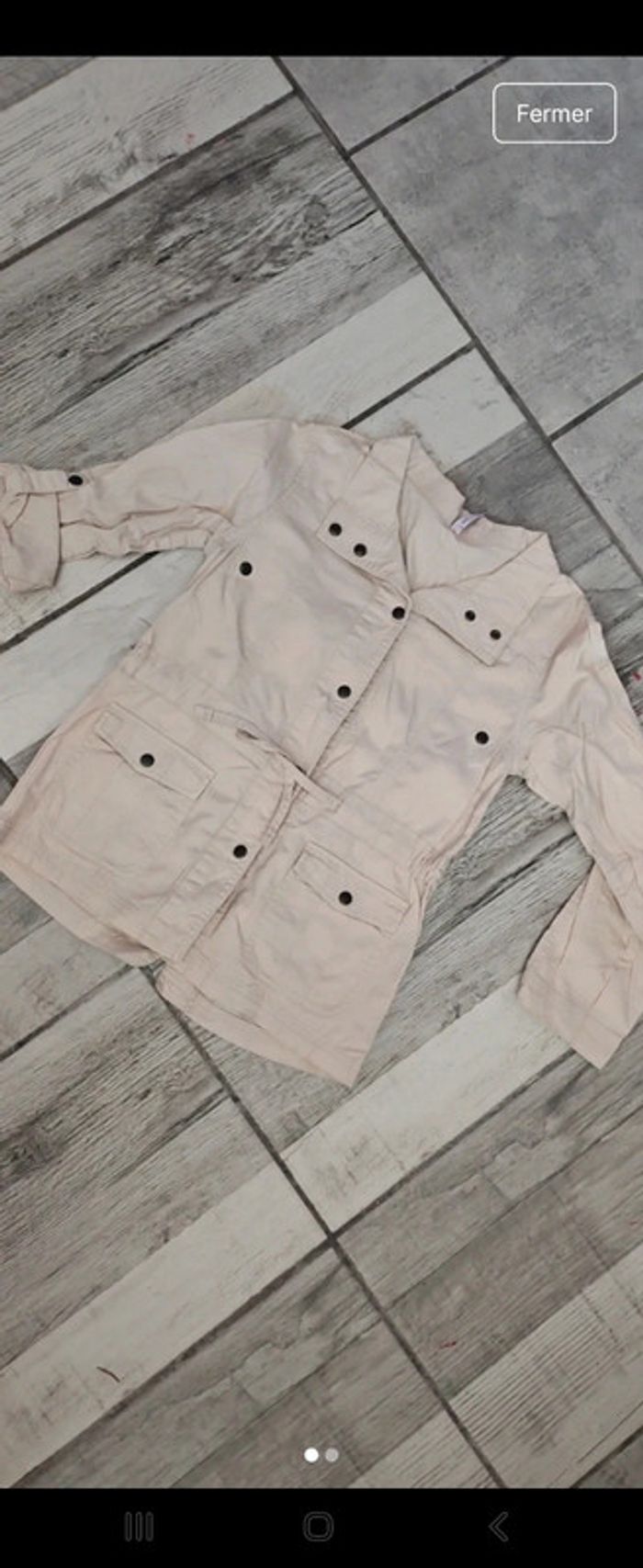 Joli trench fille - photo numéro 2