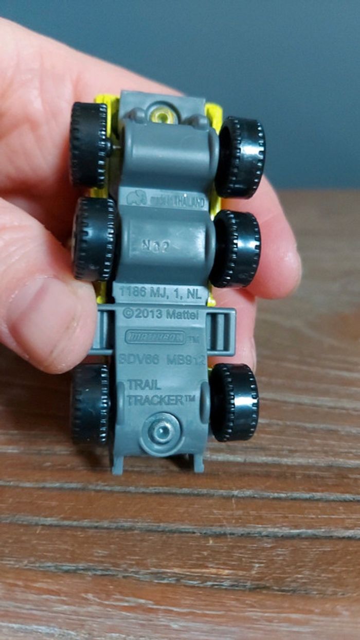 Camion de pompiers jaune Mattel - photo numéro 7