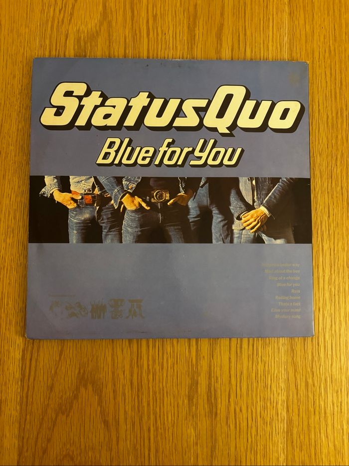 Vinyle 33 tours Status Quo Blue for you - photo numéro 3