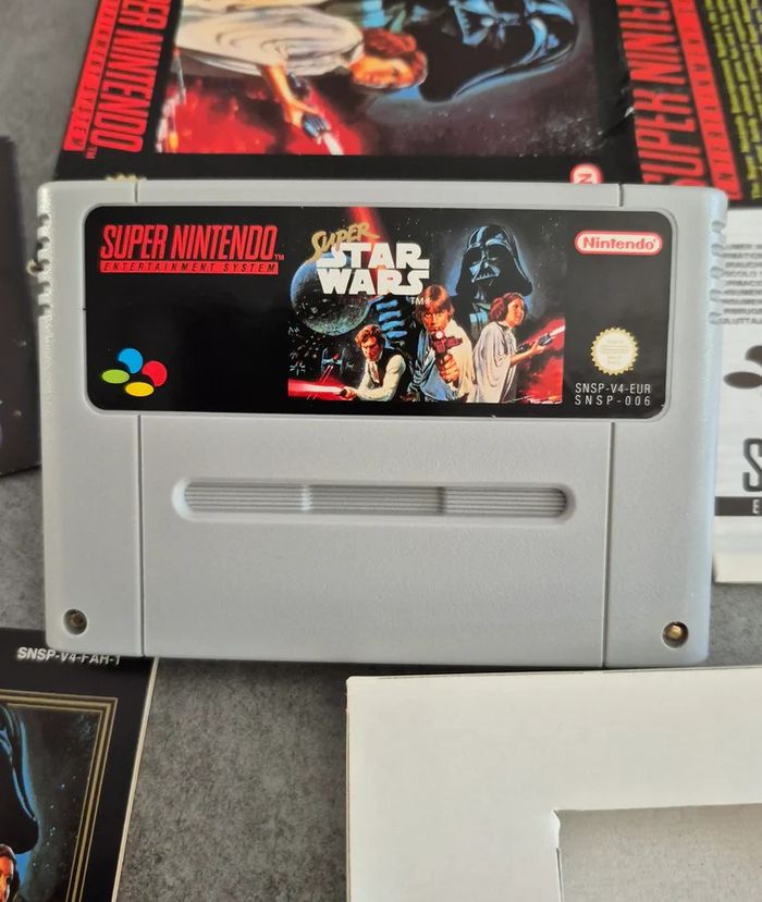 Super Nintendo SNES - Super Star Wars - Pal Fah - Complet - Excellent état - photo numéro 10