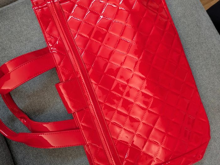 Sac a main matelassée en vinyl Armani jeans - photo numéro 6