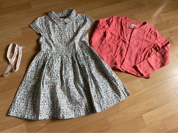 Robe chemise et gilet