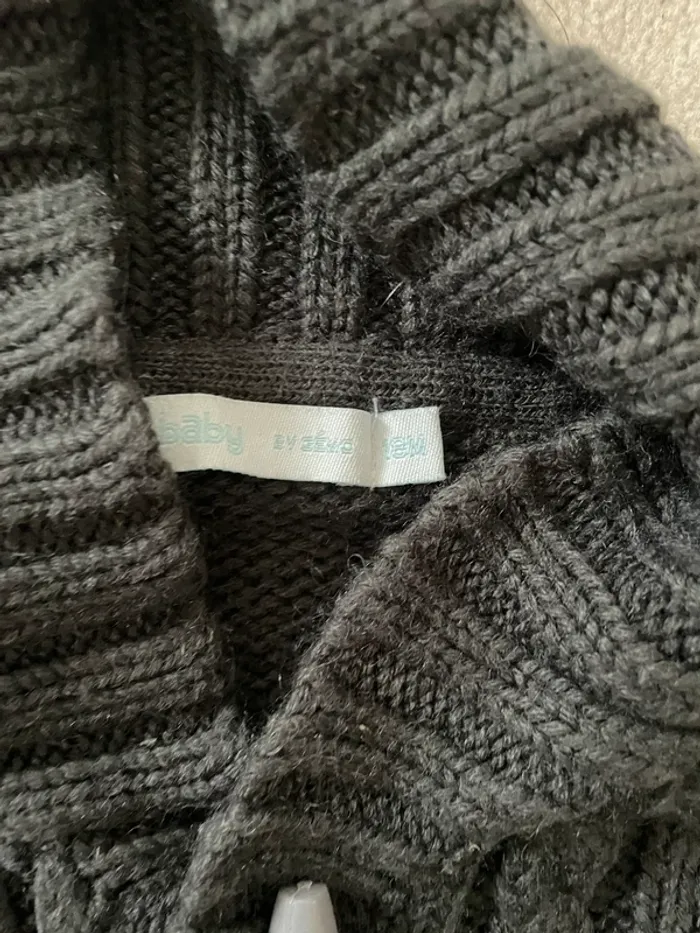 Gilet en laine bébé gemo 18mois - photo numéro 3