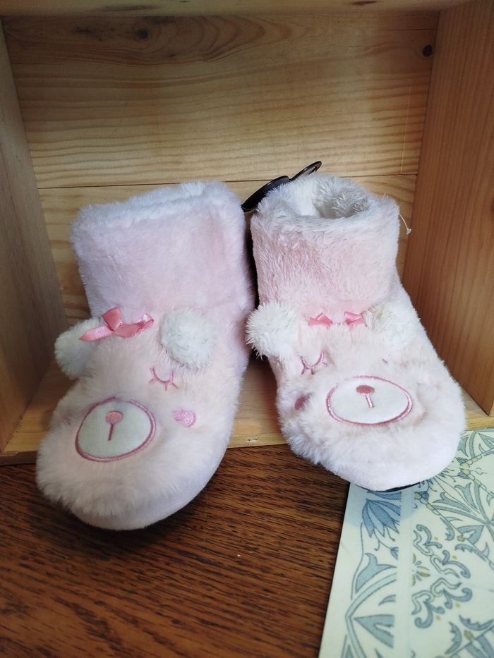 Chaussons fille petit Ourson P.28 - photo numéro 3