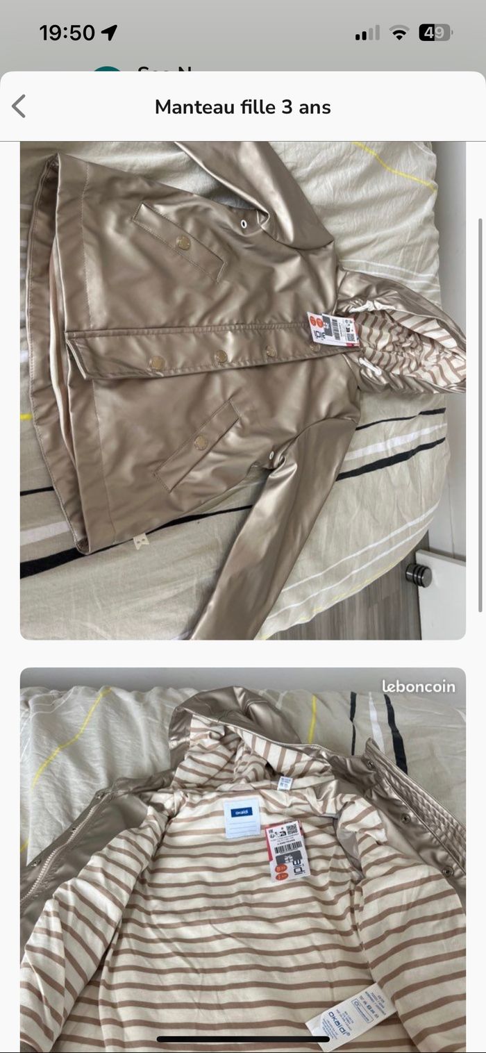 Manteau fille