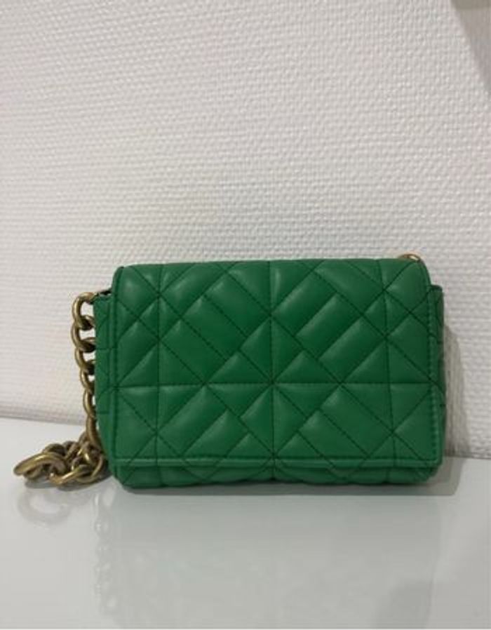 Sac Zara vert neuf - photo numéro 5