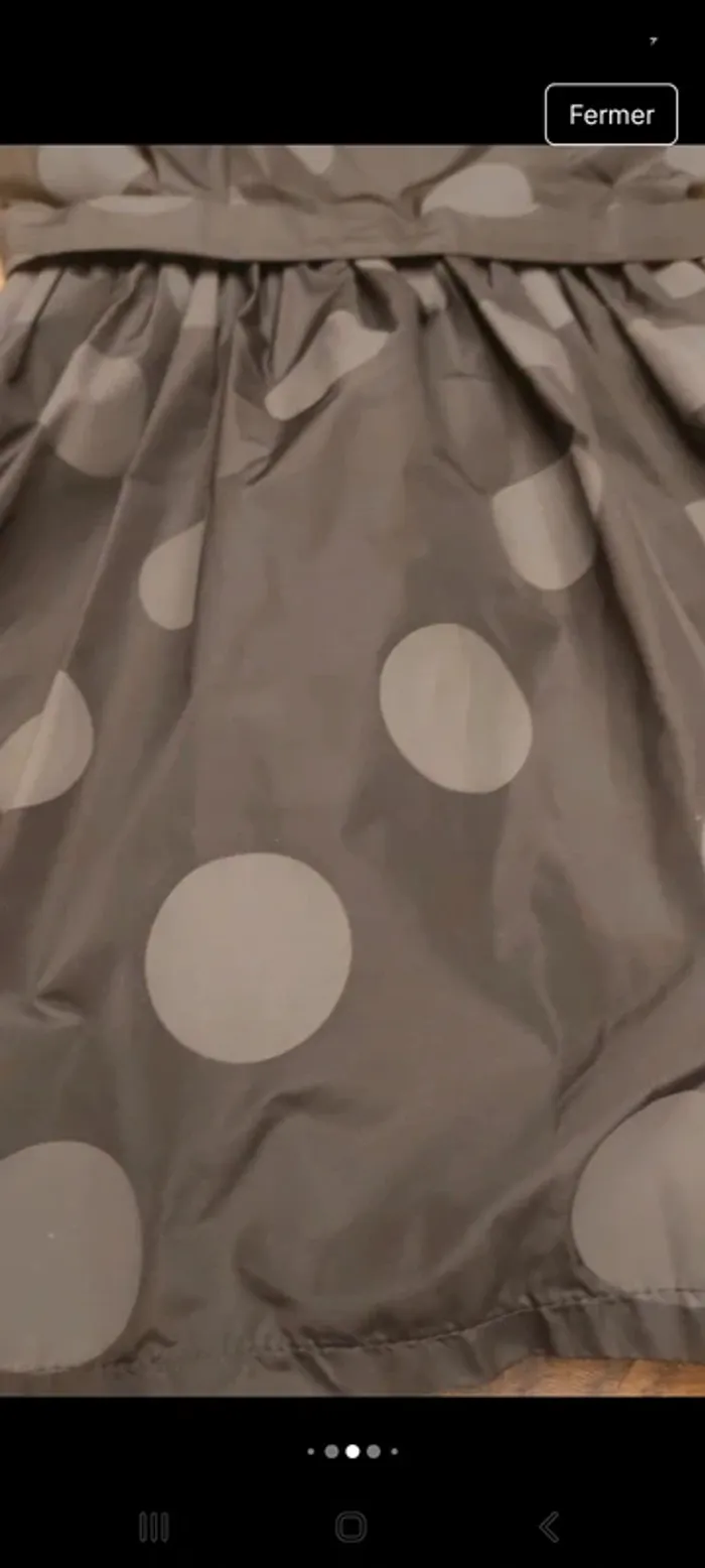 Robe Naf Naf noire avec jupon fr42 parfait état - photo numéro 12