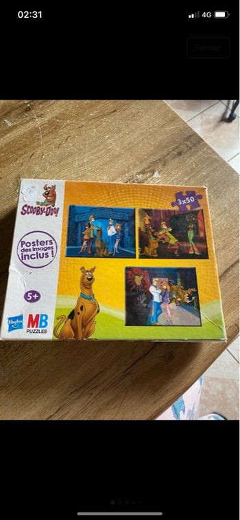 Puzzle scooby doo