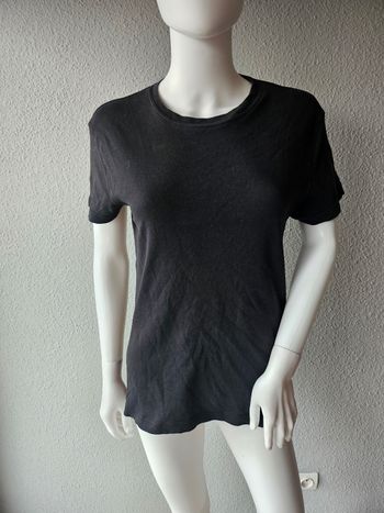 Tee shirt noir uni