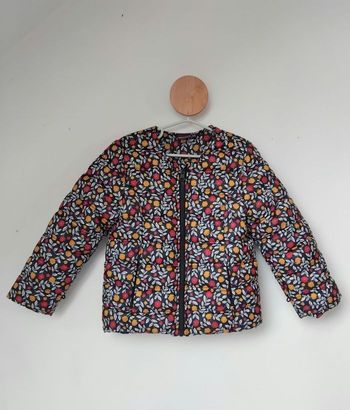 Blouson 6 ans Sergent Major Fille Doudoune légère Printemps fleurs 🌺
