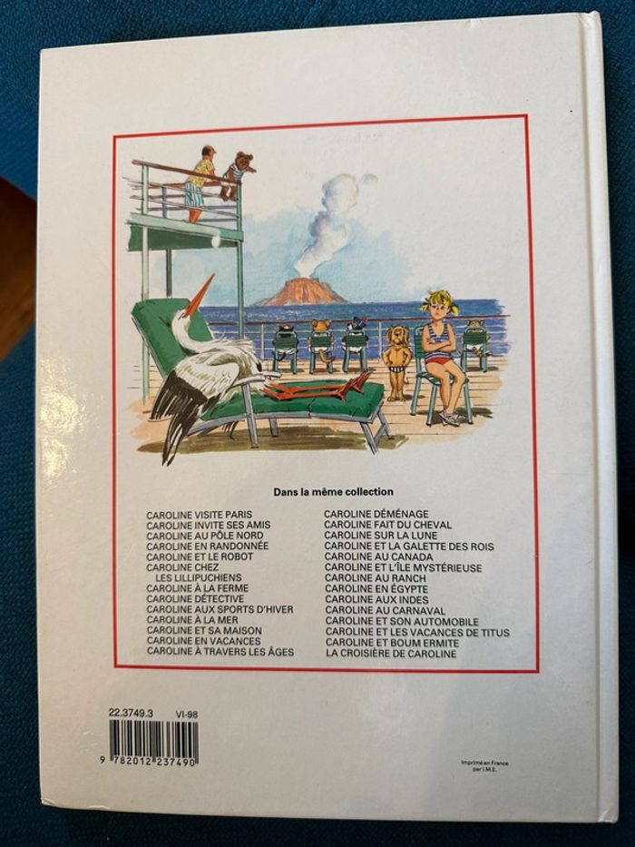 Livre vintage La croisière de Caroline album bd Pierre Probst traditionnel - photo numéro 2