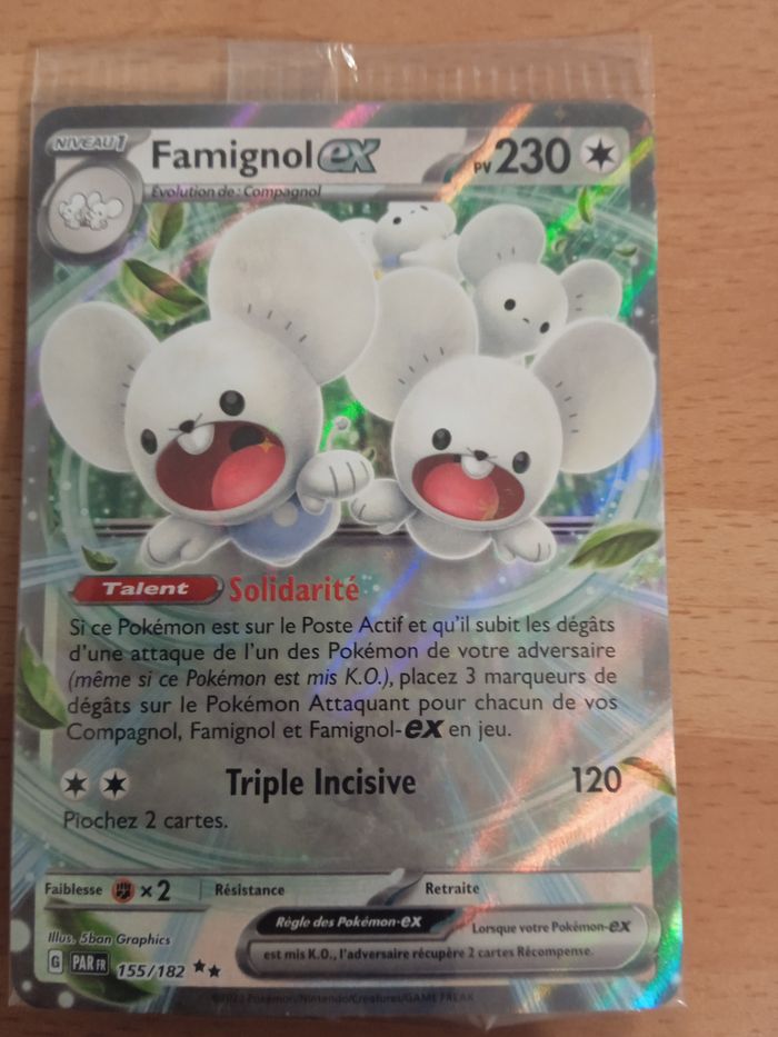 Famignol Ex 155/182 Faille Paradoxe Scellé