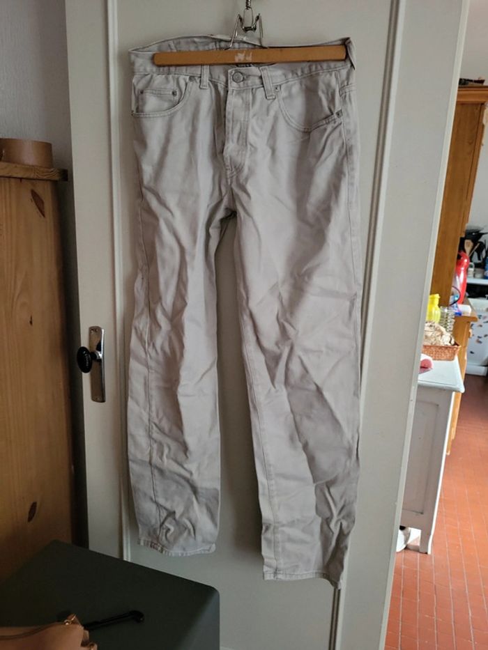 Jeans beige James Dean
