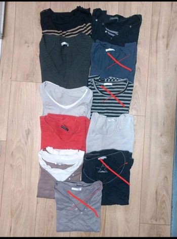 Lot 6 pulls et tee-shirts manches longues