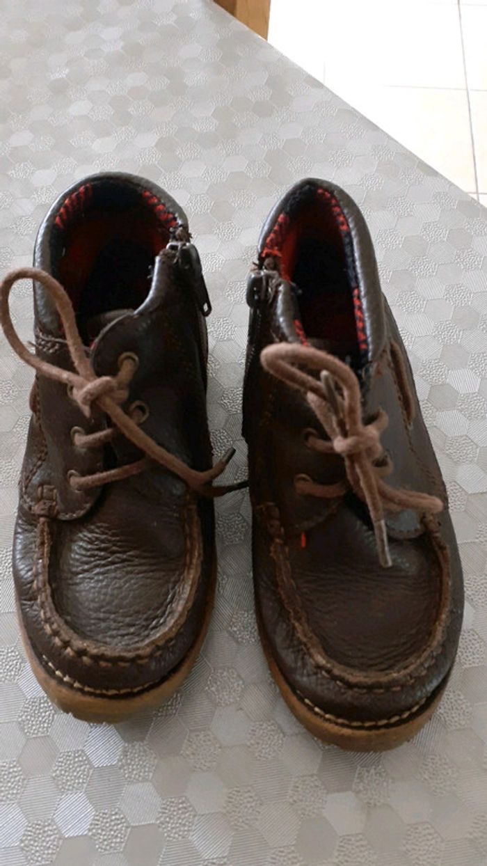 Chaussures montantes marron taille 26