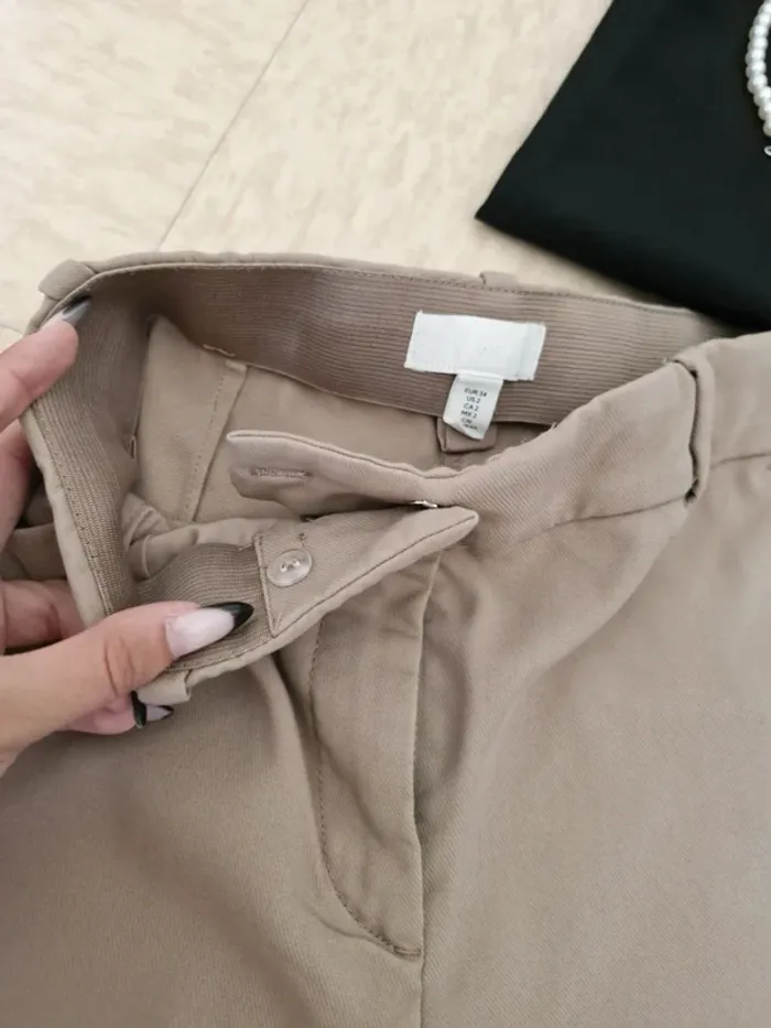 Pantalon beige élégant H&M - photo numéro 5