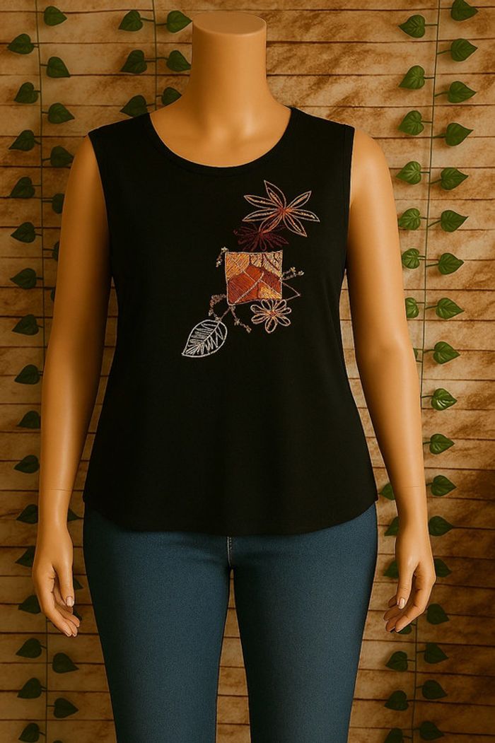 🌸Débardeur fluide noir Taille 38🌸