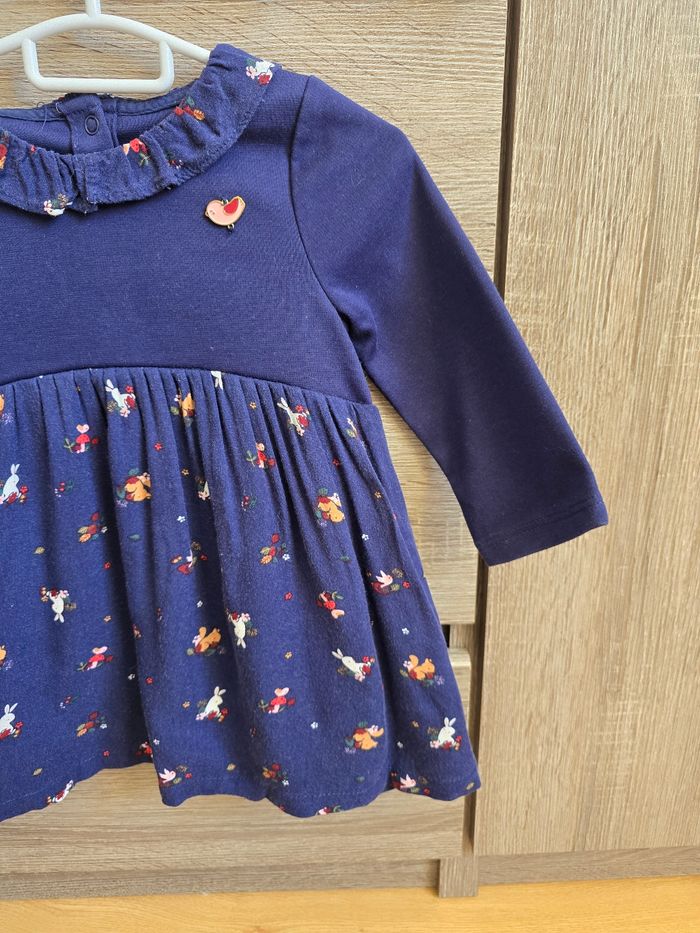 Vêtement Bébé Fille - Robe + collant - Sergent Major - 12 mois / 74 cm - photo numéro 3