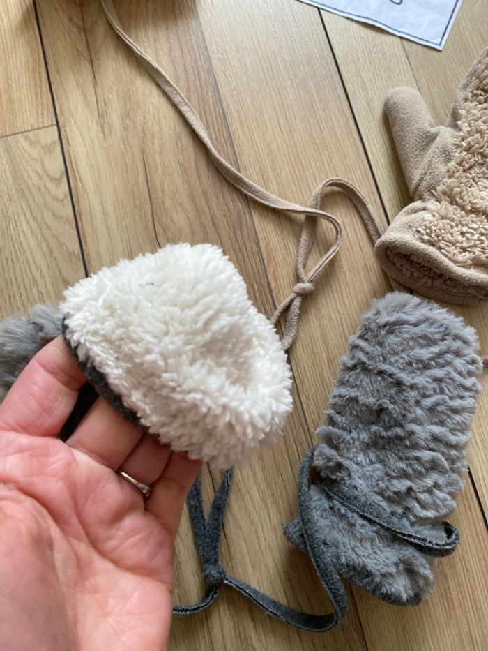 Lot paires de moufles chaudes isotoner - photo numéro 6