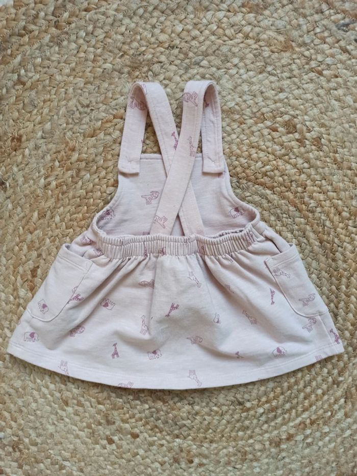 Robe salopette rose 6 mois - photo numéro 4