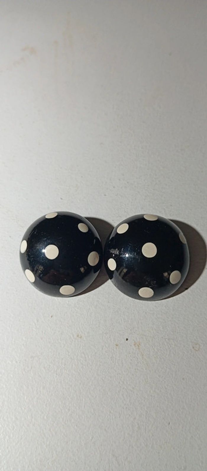 Clips d'oreilles vintage 50's - photo numéro 2