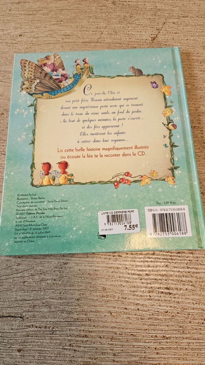 Livre classique + CD Derrière la porte verte, Piccolia, neuf - photo numéro 5